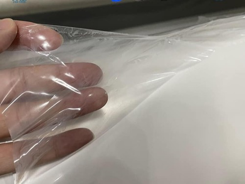 TPU熱熔膠膜服裝商標雙面粘合高彈脂肪族氨酯離型膜廠家直供